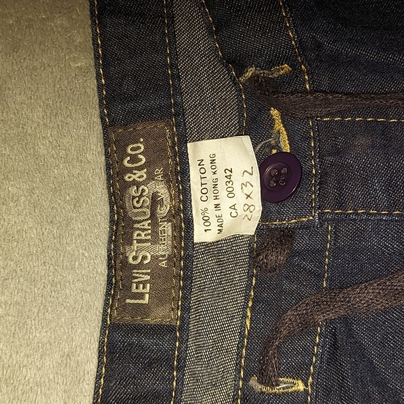 RARE white tab Levi's cargo jeans - Picture 4 of 4